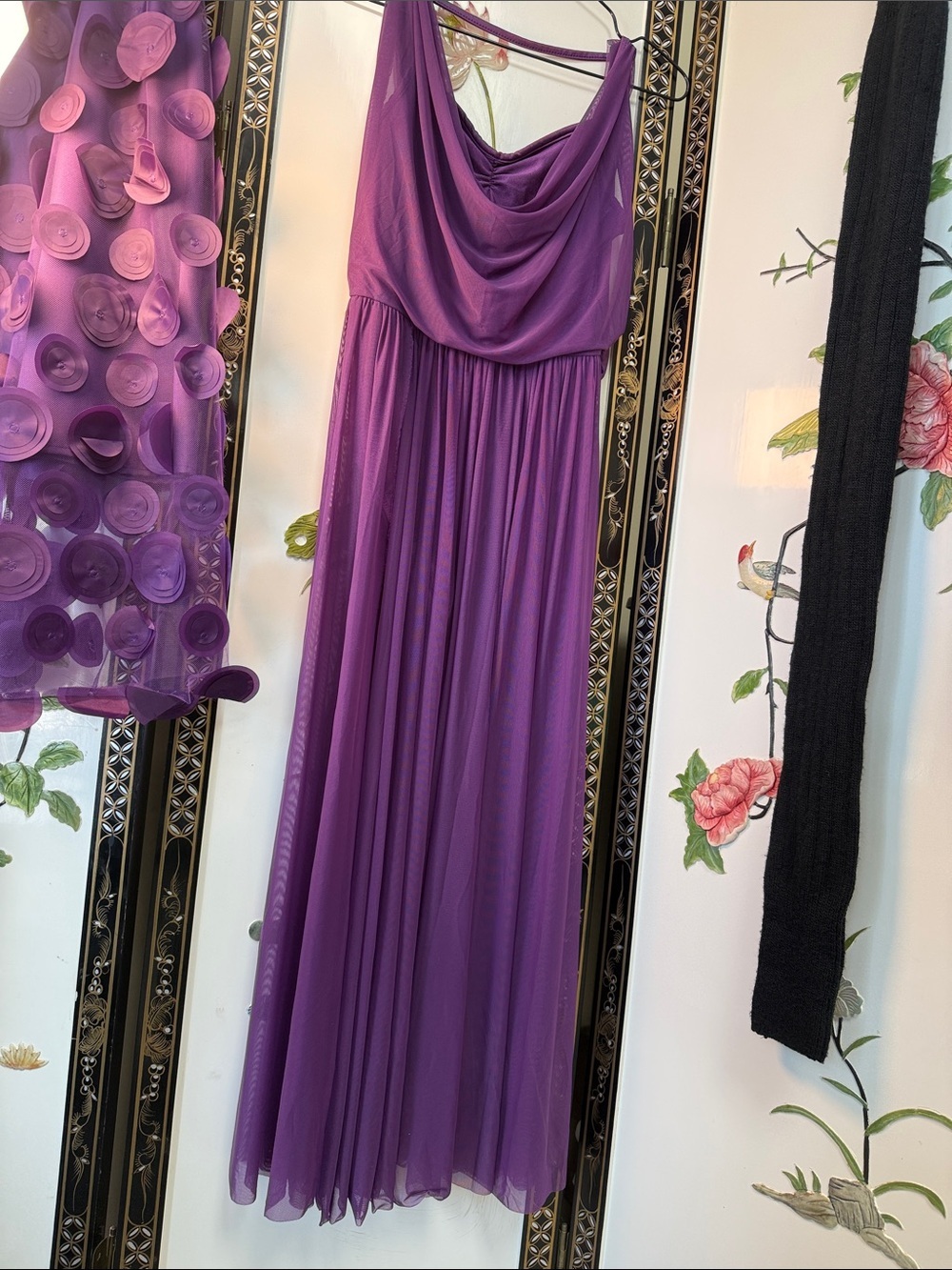 Purple Sleeveless Lyrical Dance Dress by WEISSMAN- Halloween dancer - Whimsical